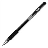 得力 6601 中性笔 半针管 0.5mm 黑色